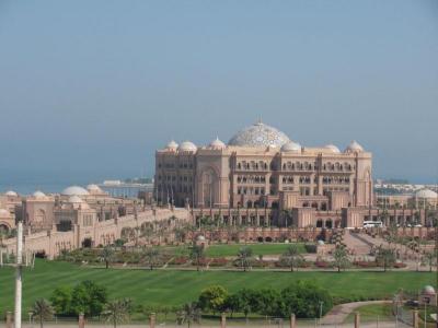 Prohlídka hotelu Emirates palace v Abu Dhabí