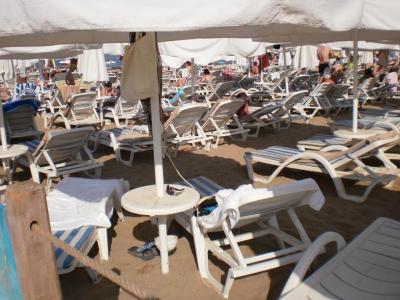 Negativní hodnocení pláže  u hotelu.