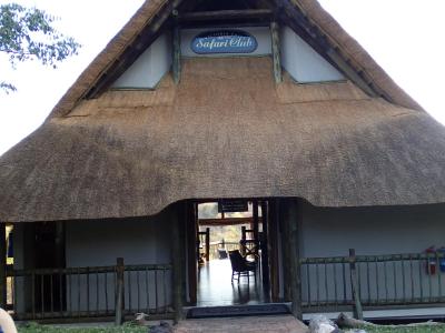 Prohlídka hotelu Victoria Falls Safari Club 