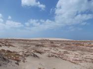 písečná duna u Ponta Prety