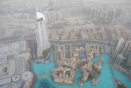 Pohled z Burj Khalifa