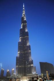 Noční Dubaj - Burj Khalifa