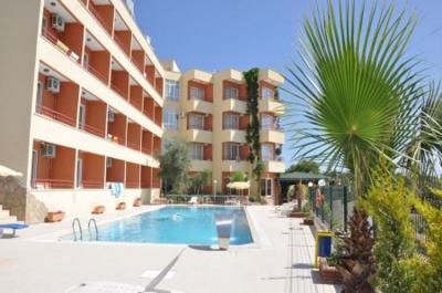 DOVOLENÁ TURECKO  .SIDE  KERVAN HOTEL  / od  Marinetour.cz cest.kan.