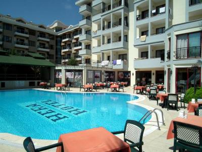 Prohlídka hotelu Hera Beach **** - hotel blízko pláže a centra Side