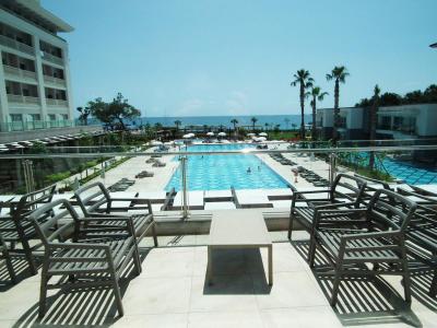 Prohlídka velkého komplexu KILIKYA PALACE ***** u pláže