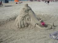 slon z písku