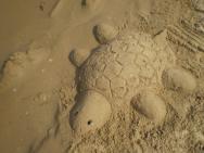 Inspirace co dělat z písku. pro děti.