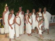 Římský večer u bazénu