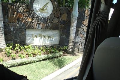 Prohlídka krásného hotelu La Pirogue *****