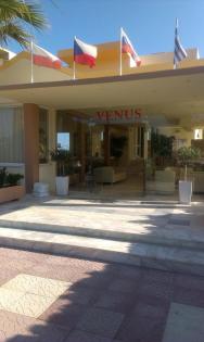 vstupní hala- recepce hotelu Venus