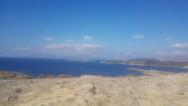 výhled na řecký  ostrov Kós