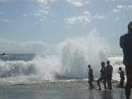 Vlny na Playa de la Arena