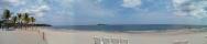 Panorama na pláži