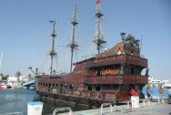 Yasmin Hammamet - výlet pirátskou lodí