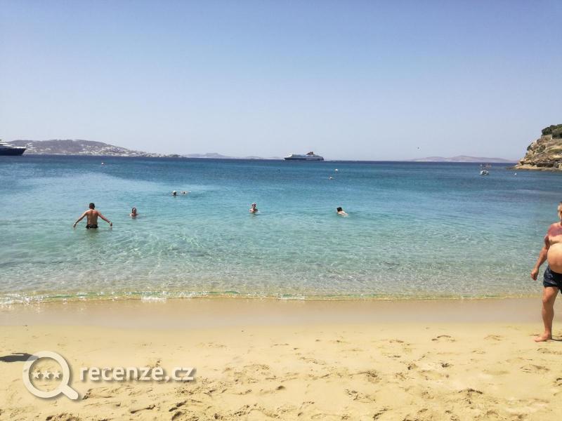 pláž Agios Stefanos