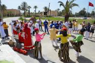 Tradiční tuniské uvítání s tancem