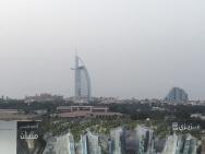 Výhled na slavný Burj Al Arab.