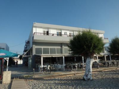 Hotel pár kroků od pláže