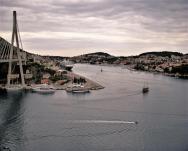 Výlet - Tučmanův most před vjezdem do Dubrovniku