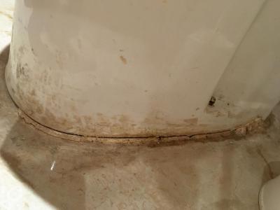 Špína, plíseň, nevhodné pro Evropany!