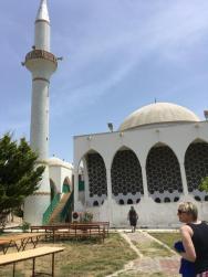 Moderní mešita na Karpasu.