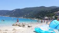 Veřejná pláž v Agios Nikitas