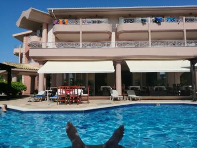 V pohodě ubytování s balkonem a milým personálem