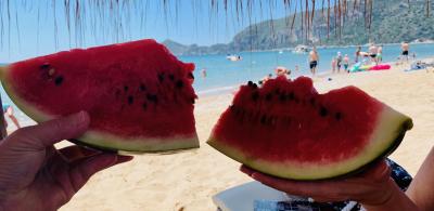 Asi nejklidnější místo na Korfu - Agios Georgios sever