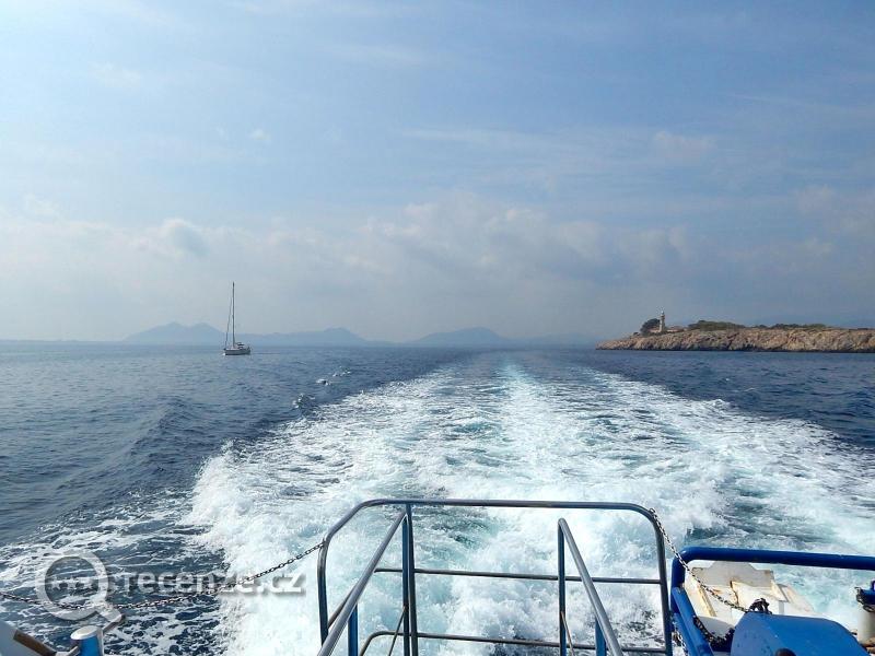 Výlet lodí na Formentor