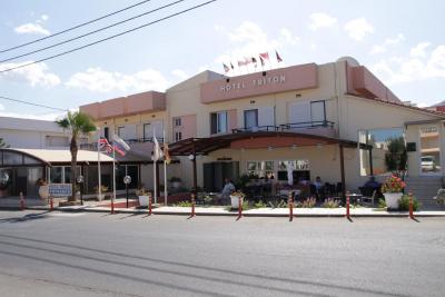 Hotel Triton v krétském stylu
