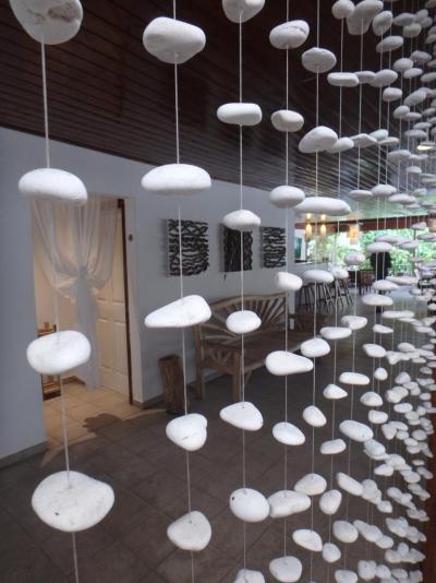 Útulný mušličkový hotel 