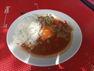 Restaurace jídlo v Barborce