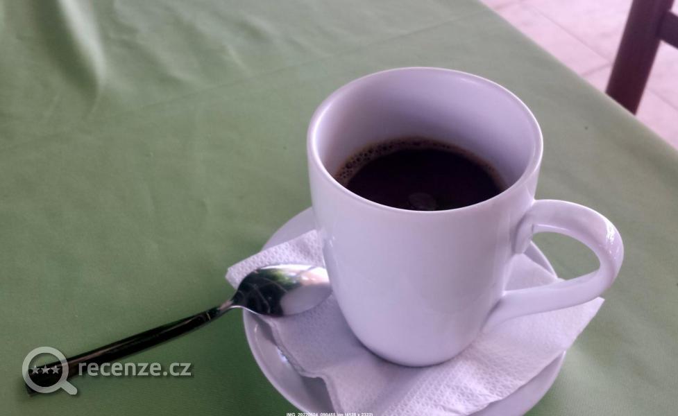 kafe od majitele - poloviční +1 smetana do kávy