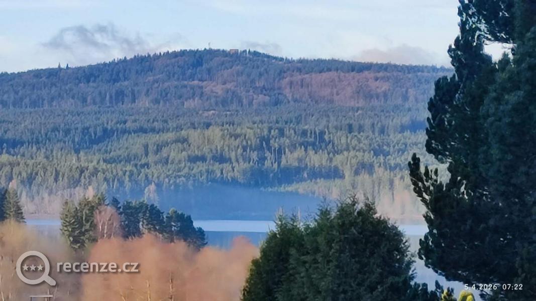 Pohled z našeho pokoje .